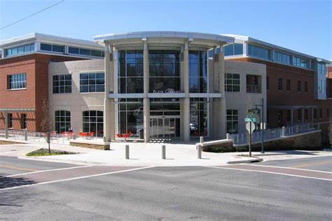 Fayetteville Library - Site work coordination reduces construction impact to adjacent land ...