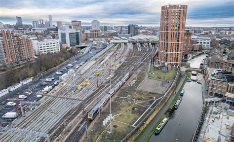 Leeds station track upgrade project completed