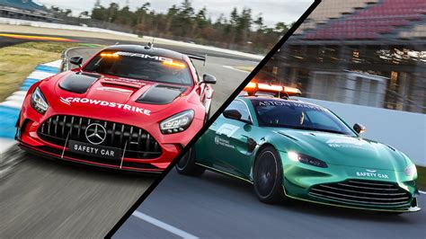 GALLERY: View the brand-new 2022 Mercedes AMG and Aston Martin Safety Cars | Formula 1®