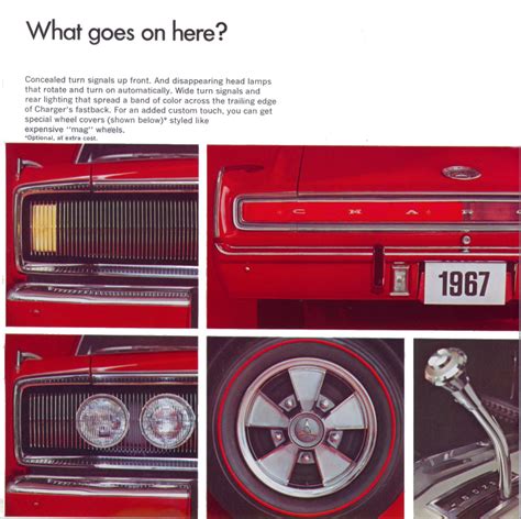 1967 Dodge Charger brochure