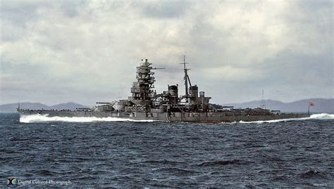 IJN Kongo 1939 | a super colourised photo of HIJMS Kongo aft… | Flickr