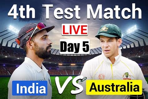 LIVE CRICKET SCORE Ind vs Aus 4th Test Day 5 Today’s Match Live Updates Gabba, Brisbane: Rohit ...