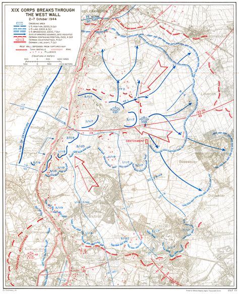 Ww2 Siegfried Line Map