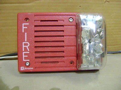 Simplex 4903-9146 Fire Alarm Speaker/Strobe Fire Alarms Facility Maintenance & Safety