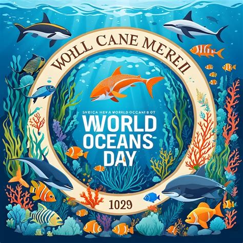 Premium Photo | World Oceans Day