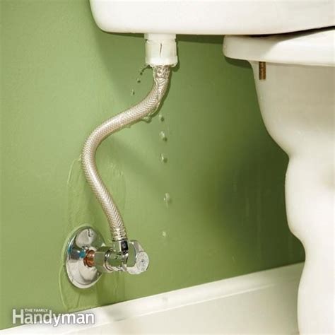 How to Tighten Water Supply Line Connectors (DIY) | Family Handyman