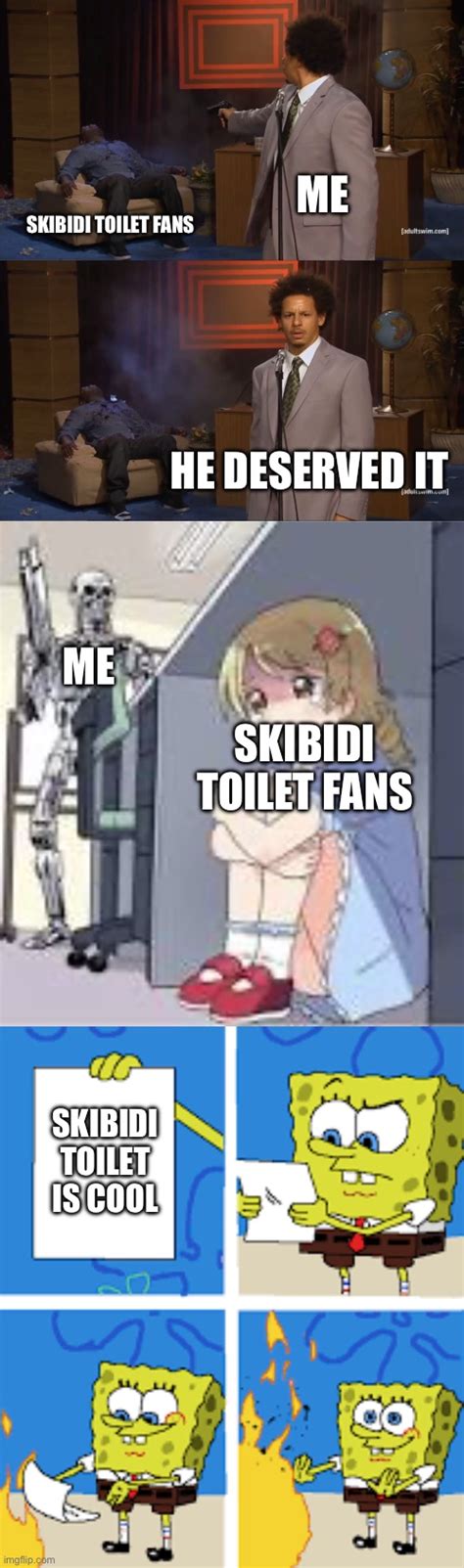 I’m on a mission to eliminate cringe skibidi toilet, who’s with me - Imgflip