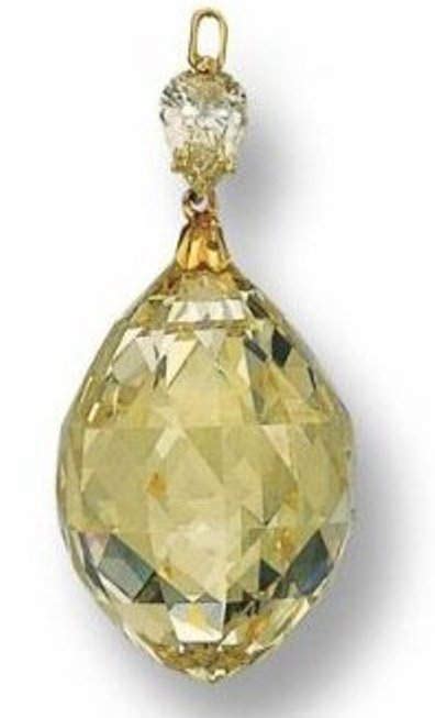 Briolette of India - 90.38-carat, D-color, perfectly cut, briolette of ...