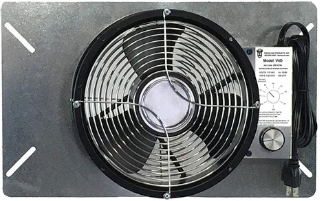 Tjernlund V4D Automatic UnderAire Crawl Space Fan for Damp, Wet or Musty Crawl Spaces - Walmart ...