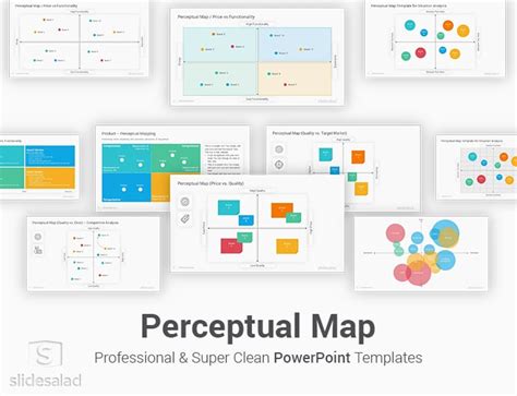 Perceptual Map PowerPoint Template Diagrams - SlideSalad