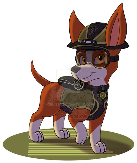 PAW Patrol 'Mission Paw' - Tracker (Fanmade) by kreazea on DeviantArt