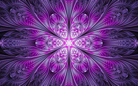 Purple Fractal Wallpapers - Top Free Purple Fractal Backgrounds ...