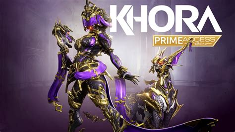 Warframe | Khora Prime Access Available Now on All Platforms - YouTube