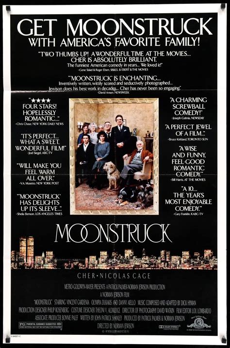 Moonstruck (1987) Original One Sheet Movie Poster - Original Film Art ...