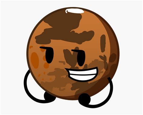 Transparent Mars Png - Bfdi Mars, Png Download - kindpng