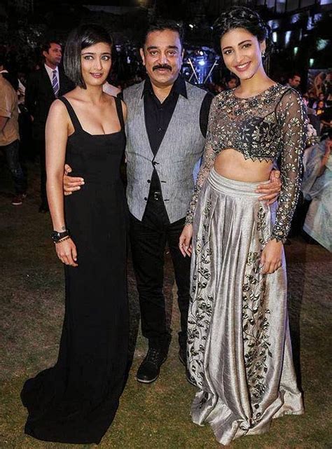 Kamal Hasan with daughters AKshara Hasan$Shruti Hasan | Bollywood fashion, Indian celebrities ...