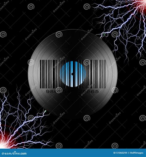 Barcode Album stock illustration. Illustration of music - 51060294