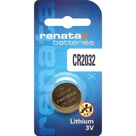 1 x Renata 2032 Watch Batteries, 3V Lithium CR2032 – Shoptictoc