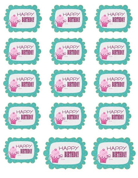 Perspective... free printable birthday tags. | Birthday printable free | Pinterest | Perspective ...