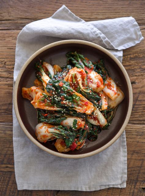 Quick Bok Choy Kimchi | Beyond Kimchee