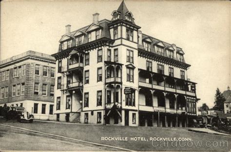 Rockville Hotel Connecticut Postcard