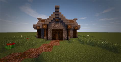 Small Medieval House Minecraft Project