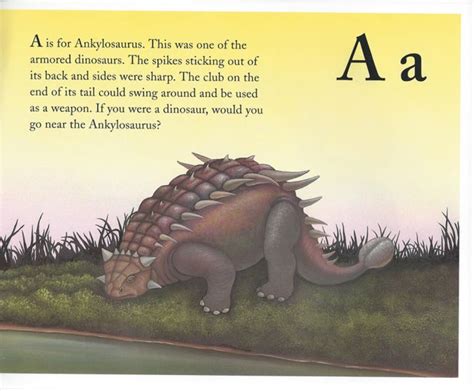 The Dinosaur Alphabet Book