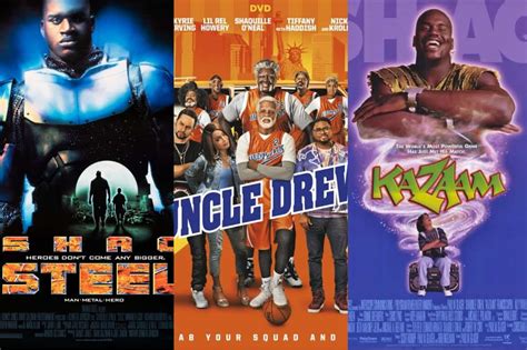 Which movies has Shaquille O'Neal acted in?