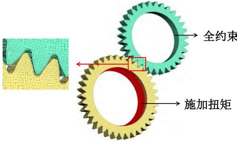 Establishment of spur gear meshing model with center distance deviation ...