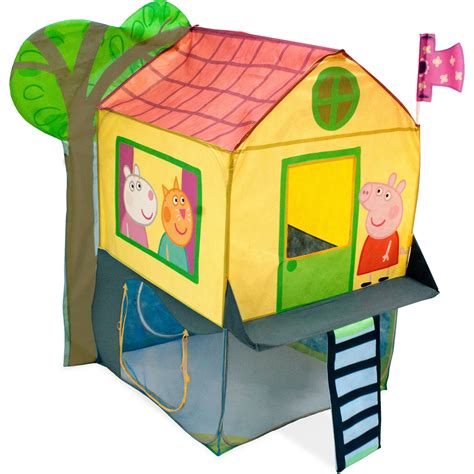 Kids Tent Peppa Pig Toys Tree House PlaySet Children Pretend Play Fun Pop Up NEW | eBay