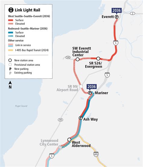 Light Rail Coming to Everett in 2036—Grassroots Planning Already Underway | Planetizen News