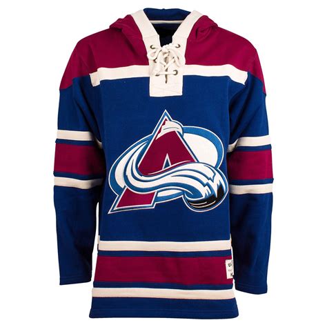 Colorado Avalanche Heavyweight Jersey Alternate Lacer Hoodie - Old Time Hockey | Walmart Canada