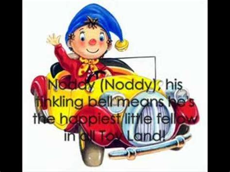 Noddy Theme with Lyrics - YouTube