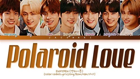 ENHYPEN POLAROID LOVE Lyrics (Color Coded Lyrics) - YouTube