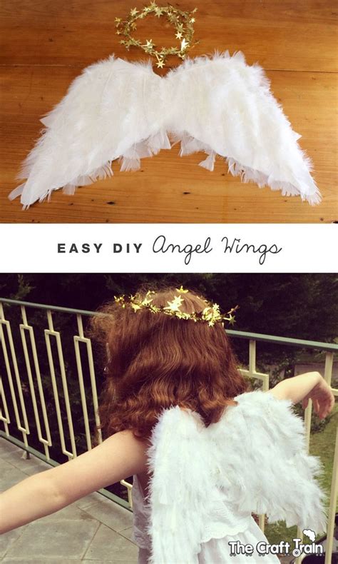 Diy Feather Angel Wings