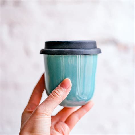 Ceramic Travel Mug – Porcelain and Stone