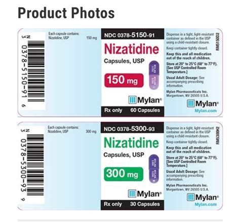 Recall of heartburn medication Nizatidine | | Pharmacovigilance