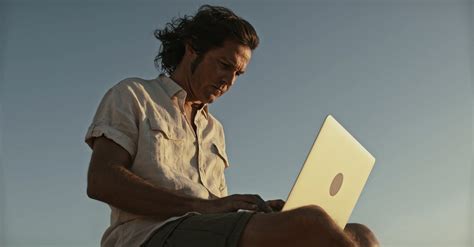 A Man Using A Laptop Outdoors Free Stock Video Footage, Royalty-Free 4K & HD Video Clip