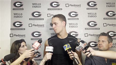 Georgia Football Quarterback Carson Beck Talks About His Performance ...