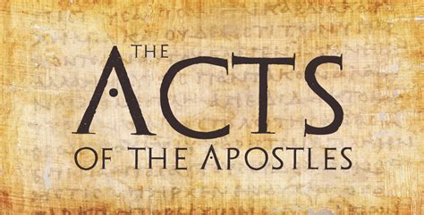 The Acts of the Apostles - UniPlace ChurchUniPlace Church