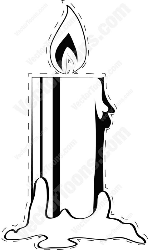 candle outline clipart 20 free Cliparts | Download images on Clipground 2024