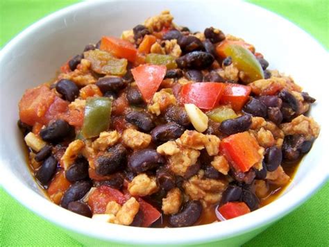 Black soybean chili – LowCarb Vegan