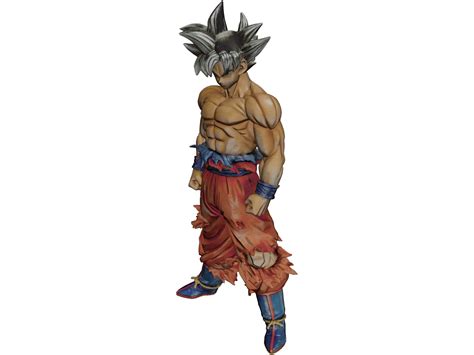 Goku Ultra 3D Model - 3DCADBrowser