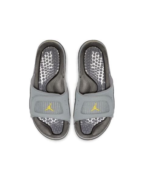 Nike Jordan Hydro 4 Retro Slide in Black for Men | Lyst