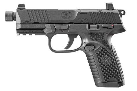 Shop FNH FN502 Tactical 22LR Optic Ready Rimfire Pistol with Threaded Barrel for Sale Online ...