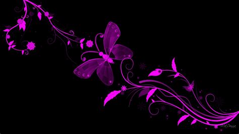 Purple Butterfly Desktop Wallpaper - WallpaperSafari