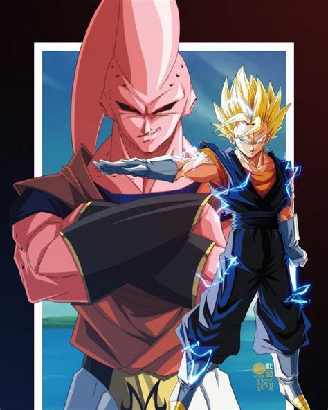 DBZ PrismCard on Instagram: “Buu VS vegito By @limandao