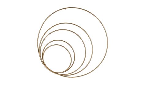 Orbit Small Gold Wall Sculpture – Contemporary Home Décor | Moe’s Home ...