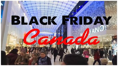 Black Friday in Canada - YouTube