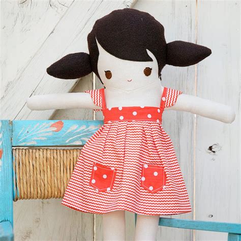 Kismet Plush Girl and Dress by huckleberryfaye on Etsy, $50.00 | Dresses, Girl, Summer dresses